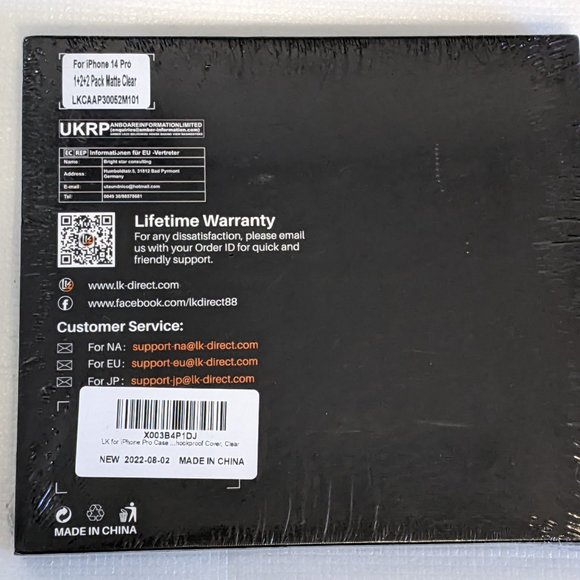 [3-in-1] iPhone 14 Pro Case with Lens & Screen Protectors - Brand New - Picture 7 of 8